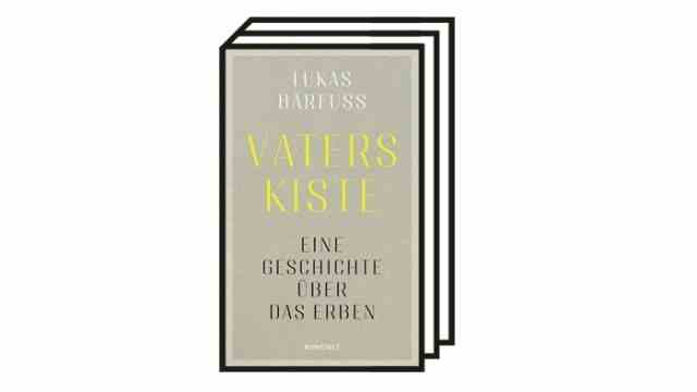 Books of the month November: Lukas Bärfuss: Father's box.  A story about inheritance.  Rowohlt, Hamburg 2022. 96 pages, 18 euros.