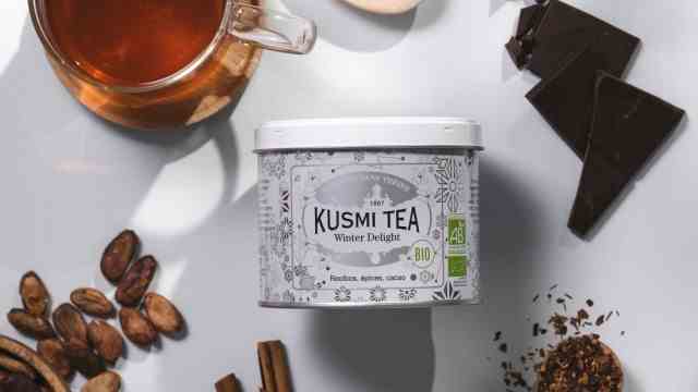 To have and to be: hot goods: the new winter tea from Kusmi "winter delight"