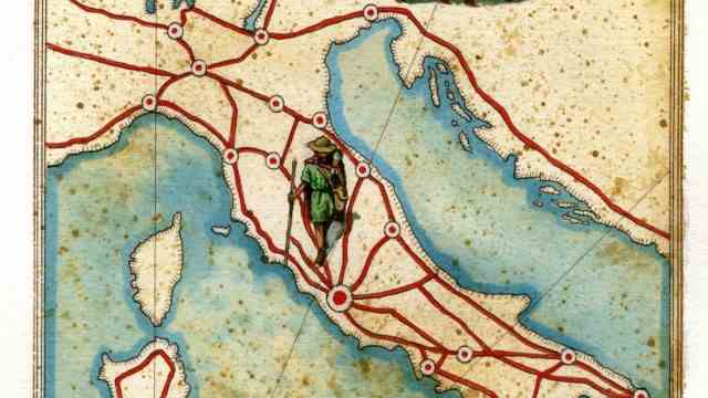 Antiquity: The Romans covered their empire with a road network so that their soldiers could march faster.