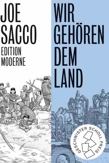 Munich Book Show: For "We belong to the country" Joe Sacco received the Geschwister-Scholl-Prize in Munich last year.