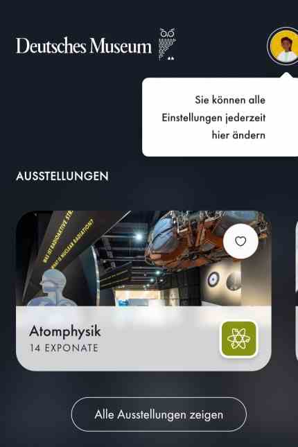 Apps for museums: Here you feel well taken by the hand: the Deutsches Museum app.