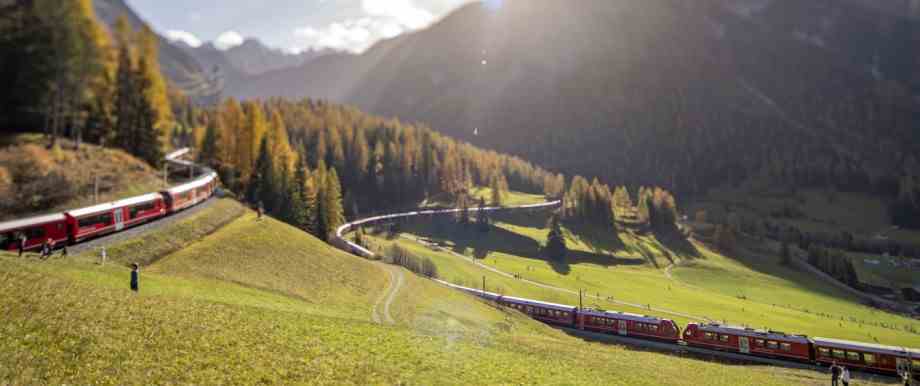 Railway: The train was almost two kilometers away.