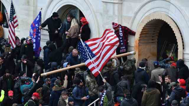 Storming of the US Capitol: Supporters of US President Donald Trump stormed the Capitol in Washington DC on January 6, 2021