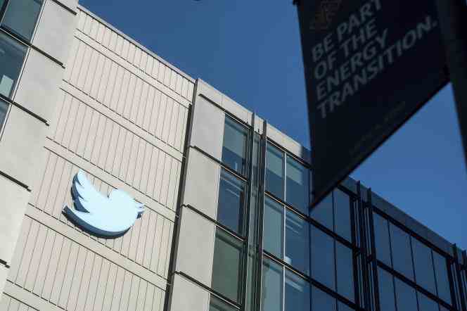 The Twitter offices in San Francisco, California on November 1, 2022.