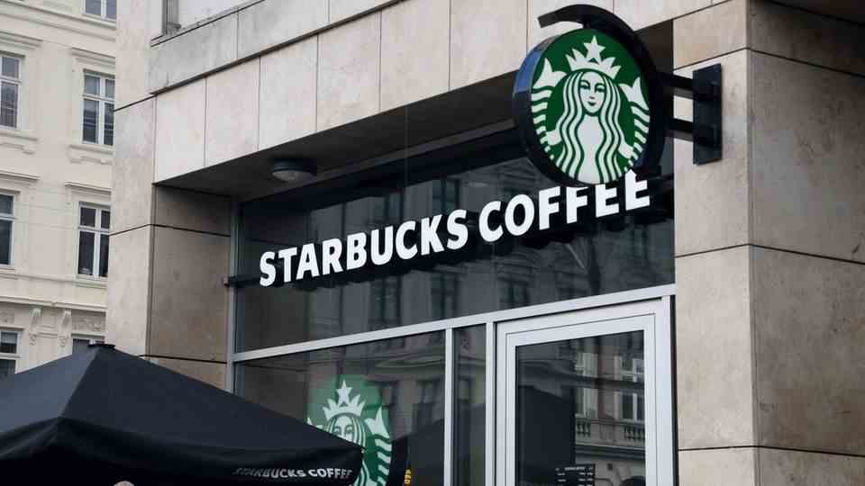 A branch of the Starbucks coffee chain