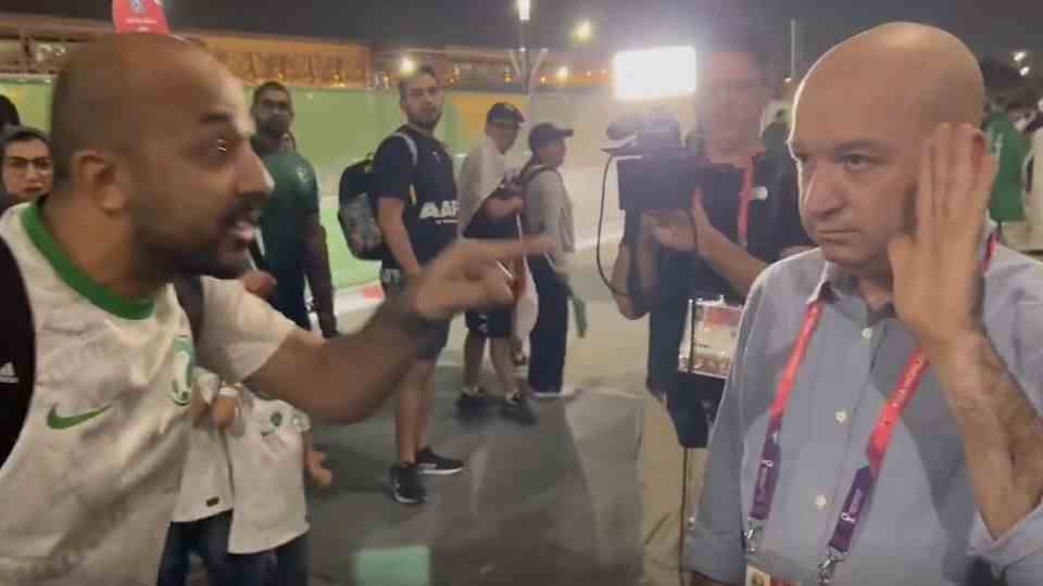 Israeli journalists in Qatar
