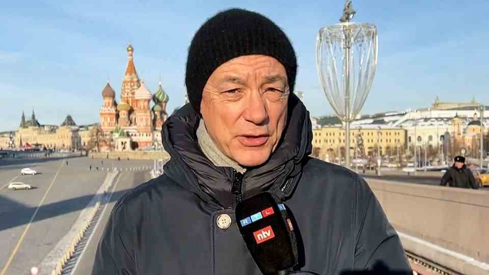 Russia reporter Rainer Munz reports from Moscow