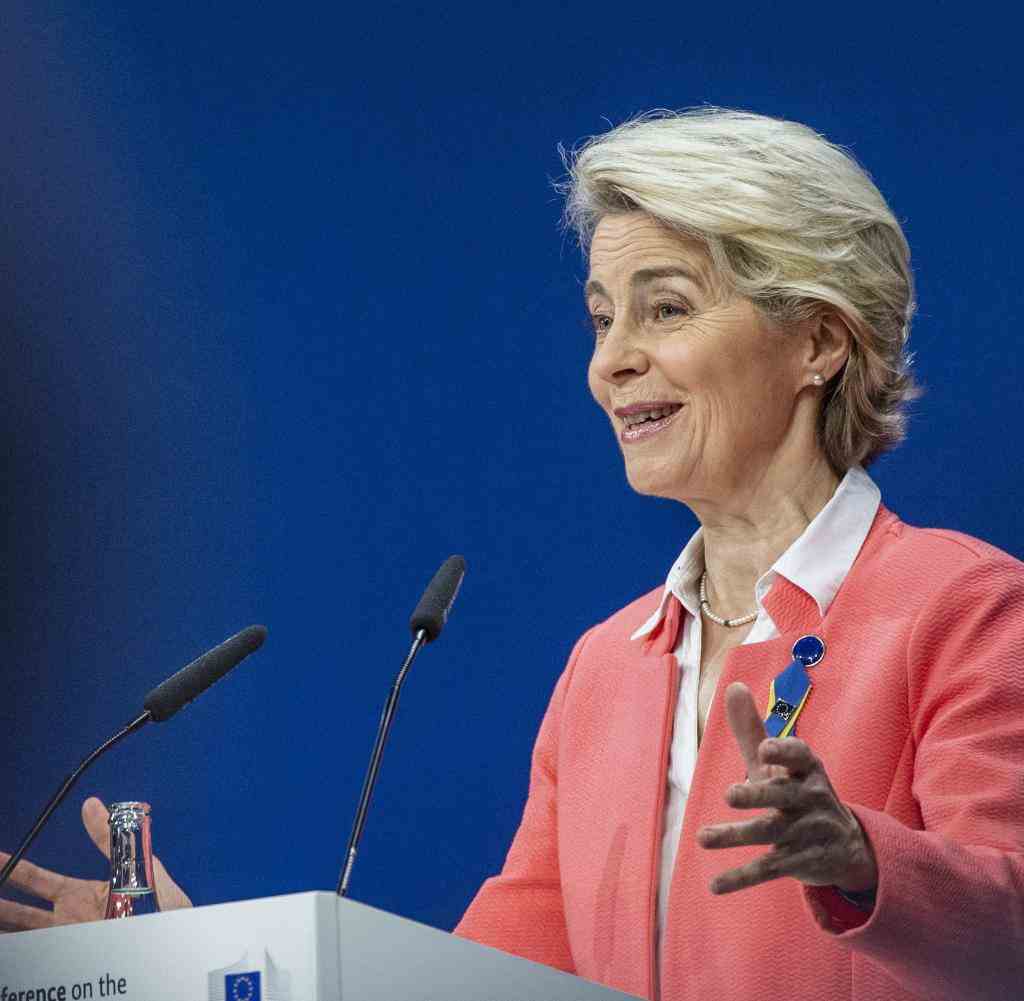 Ursula von der Leyen, President of the European Commission, proposes a permanent decoupling of gas and electricity prices