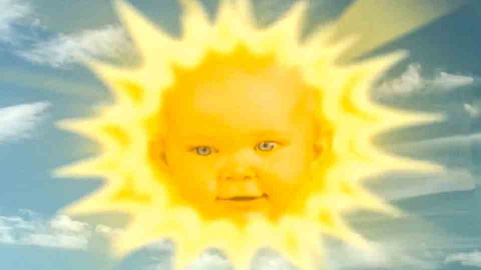 An interview with the Teletubbie sun baby