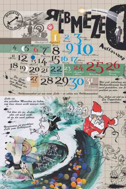München-Kalender: Der Münchner Künstler Nicolai Sarafov macht jedes Jahr comicartige Kalender, die es auf seiner Webseite zu kaufen gibt.