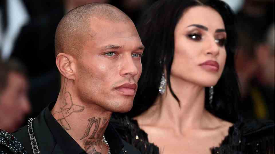Jeremy Meeks at the Cannes Film Festival