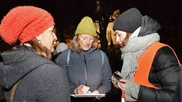 Schondorf: Many people had already entered their supporters' lists at a demo at the end of November.
