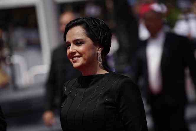 Taraneh Alidoosti at the Cannes Film Festival, May 25, 2022.