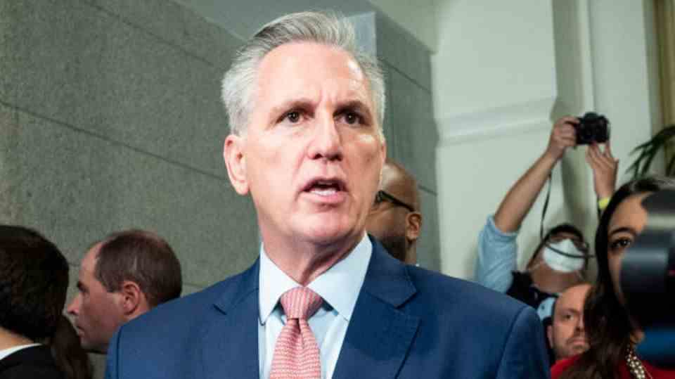 Kevin McCarthy wants to be Speaker of the House of Representatives