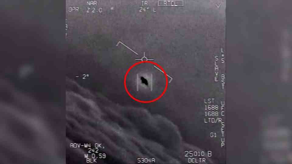 UFO videos taken by Navy fighter jets were published online in 2017