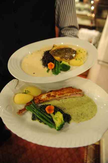 Gastronomy in the old town: ...and especially known for its fish dishes.