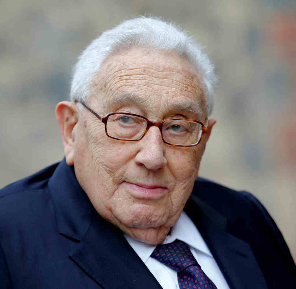 Der frühere US-Außenminister Henry Kissinger
