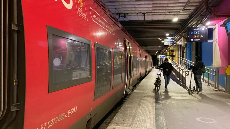 Un seul train au départ de Montpellier pour Narbonne ce jeudi 19 janvier.