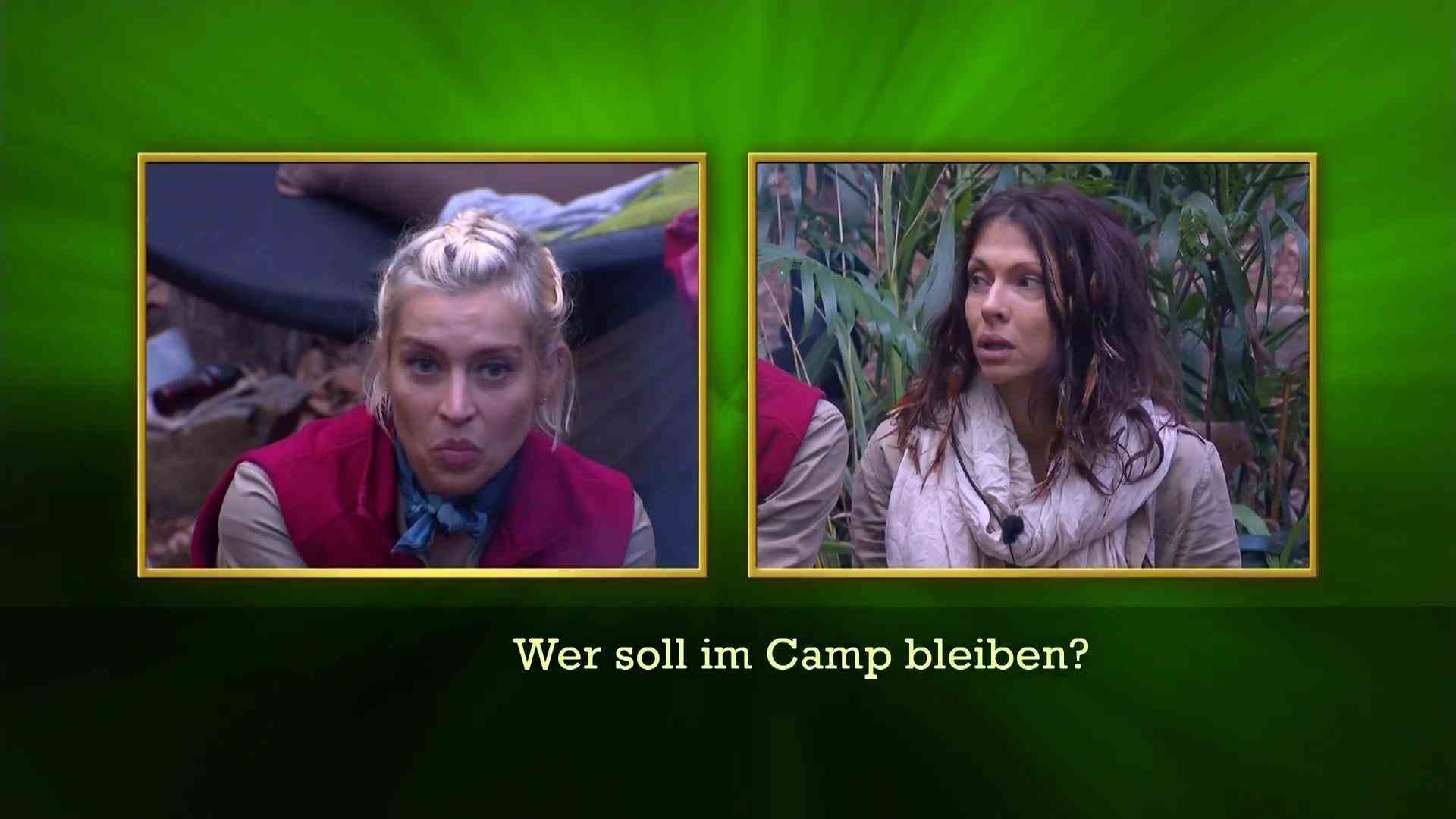 Oops!  For Verena Kerth, the end of the jungle camp is a surprising decision