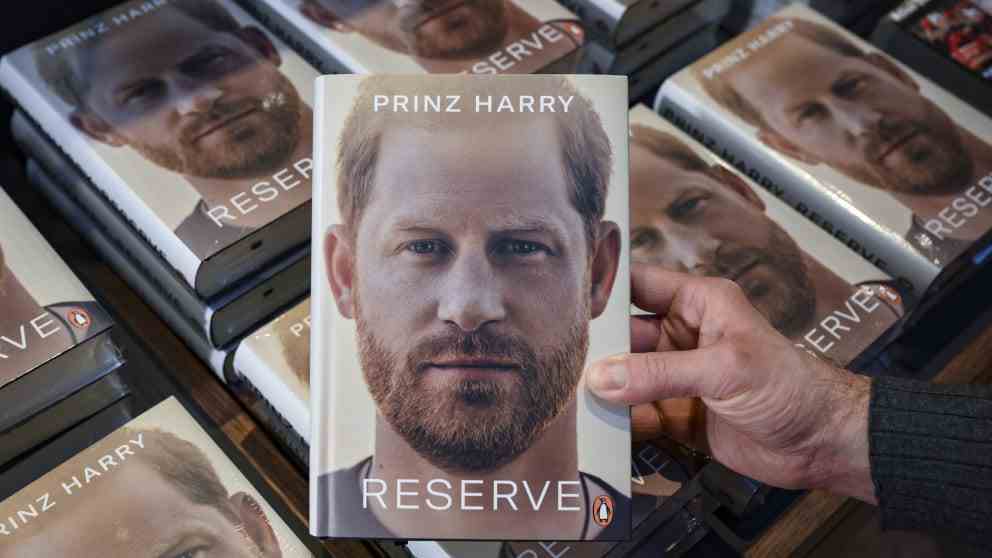 In Germany, Harry's biography was published under the 