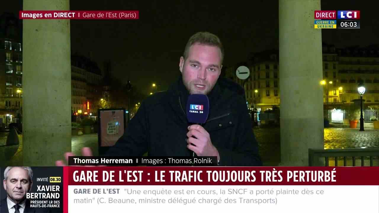 Gare de l'Est: traffic still very disrupted