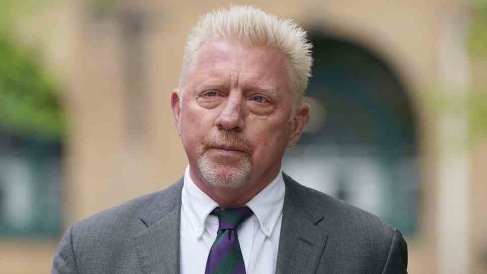 ARCHIVE - April 29, 2022, Great Britain, London: Boris Becker, former tennis professional from Germany, arrives at Southwark Crown Court for the verdict.  (to dpa 