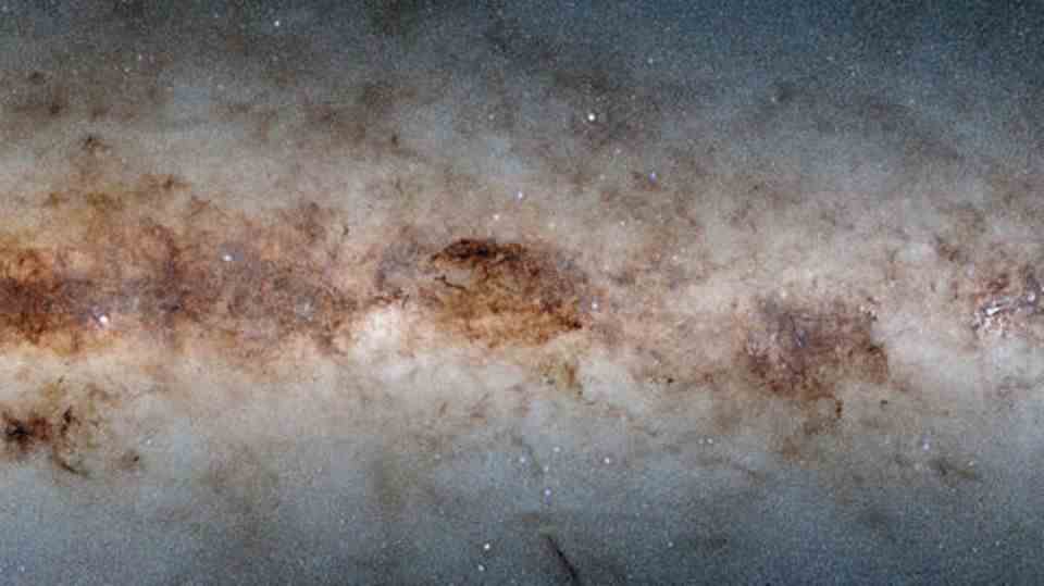 Milky Way with stars