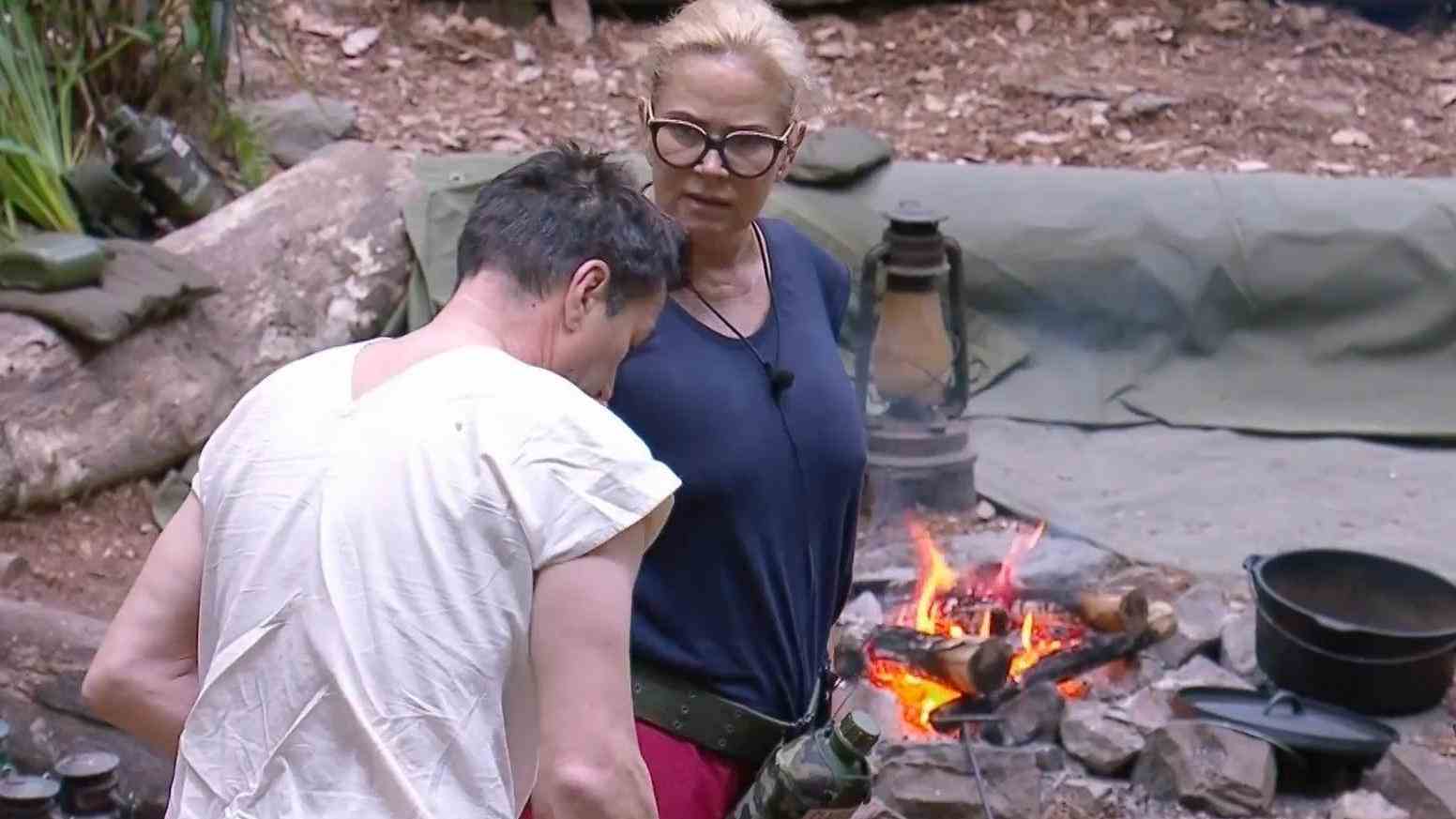 Claudia continues to tease – and Lucas was papis "awkward" Jungle camp 2023: bush beef - the day after