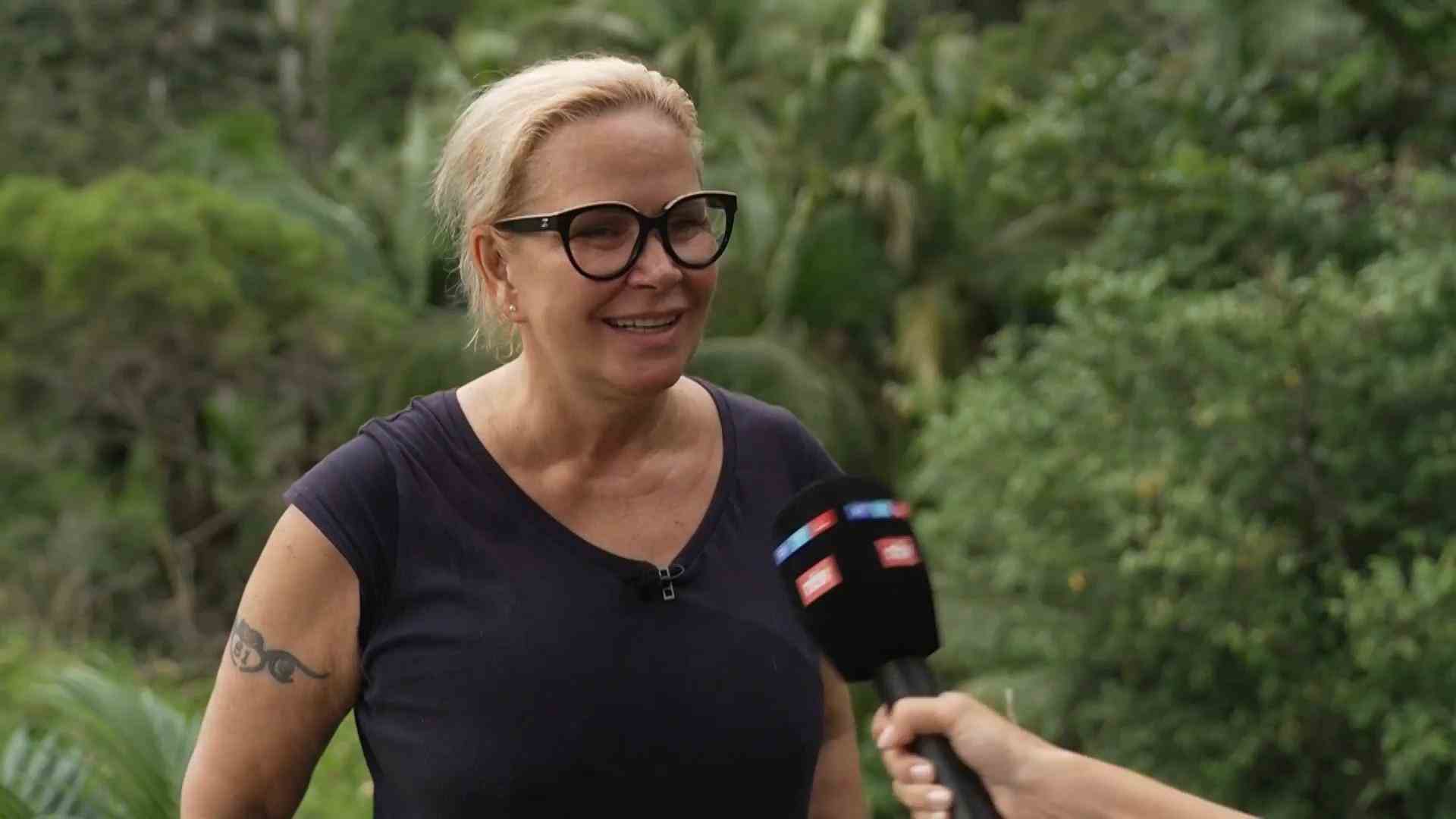 Claudia Effenberg is out – and the bolo is already cooking up Ciao, jungle camp!