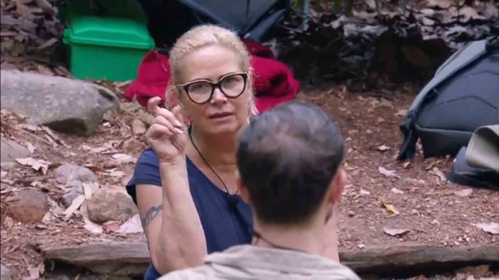 Gigi doesn't like Claudia's Bolognese lie at all The Bolo bomb continues to tick in the jungle camp