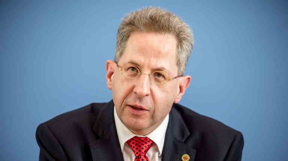 Hans-Georg Maassen, then President of the Federal Office for the Protection of the Constitution