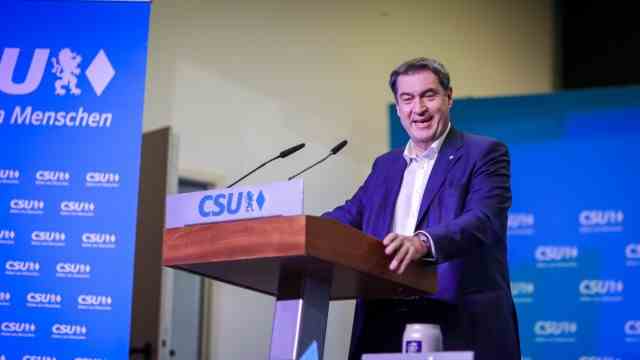 CSU Epiphany Meeting: Munich, says Nuremberg's Markus Söder at the CSU Epiphany Meeting, is only so successful because it is in Bavaria.