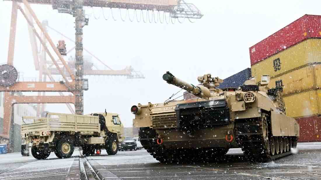 The US initially probably does not want to deliver Abrams main battle tanks to Ukraine.