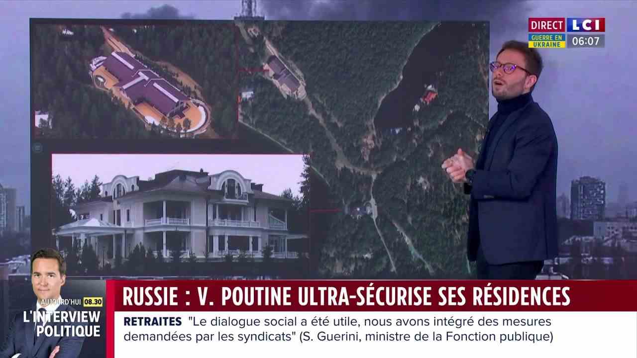 Russia: Putin ultra-secures his residences