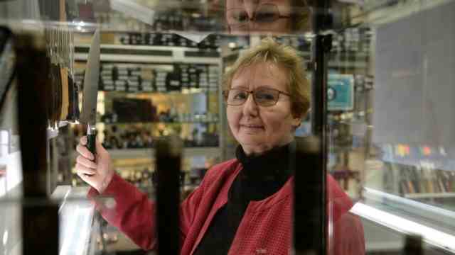 Munich city center: owner Antonia Tanzer would rather give up her shop in the Ruffinihaus "Before I lose everything".