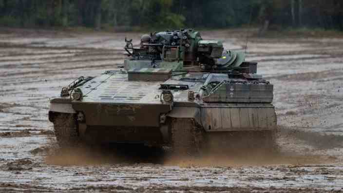 Defense policy: Germany will provide Ukraine with armored personnel carriers of the type "marten" deliver.