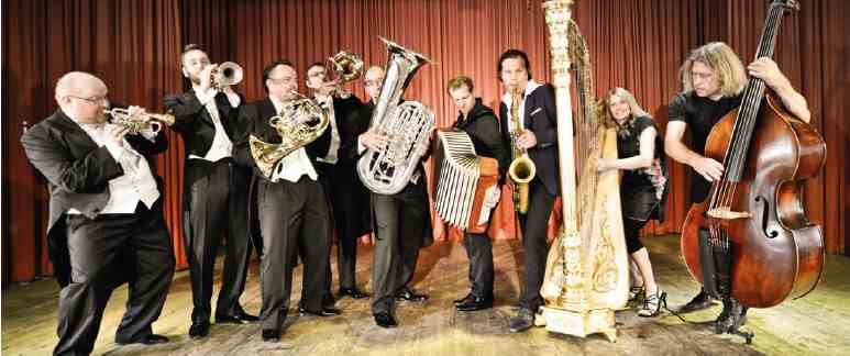 Culture in Vaterstetten: "Quadro Nuevo" come along with "Harmonic Brass" in the Reitsbergerhalle.