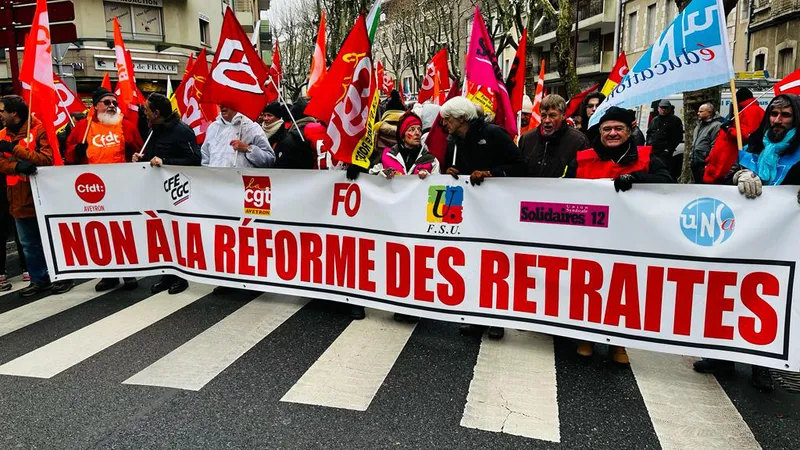 La dernière manifestation a avoir autant mobilisé à Rodez était celle en soutien à Charlie Hebdo.