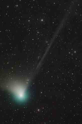 Valentinstag: Nur alle rund 50 000 Jahre kommt der Komet "C/2022 E3 (ZTF)" so nah an der Erde vorbei, dass man ihn mit bloßem Auge am Nachthimmel sehen kann.