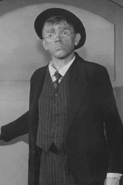 Homage to Karl Valentin: Karl Valentin in the film "Thunder, Lightning and Sunshine" from 1936.