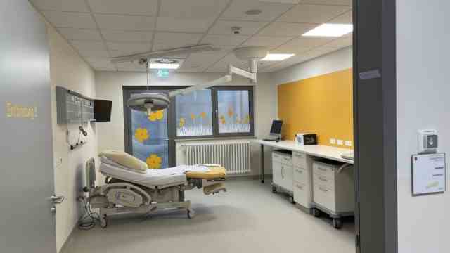 Krankenhausreform: Ein neuer Kreißsaal am Leopoldina Krankenhaus.