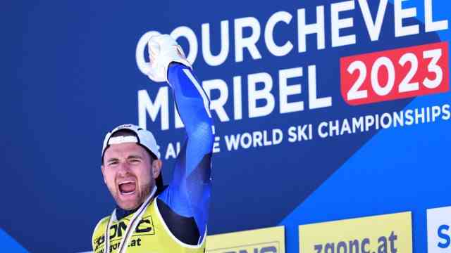 Alpine World Ski Championships: With crowdfunding and college friends on the podium: AJ Ginnis, 28.