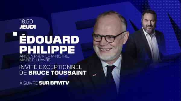 Edouard Philippe will be the exceptional guest of Bruce Toussaint on February 2 at 6:50 p.m.