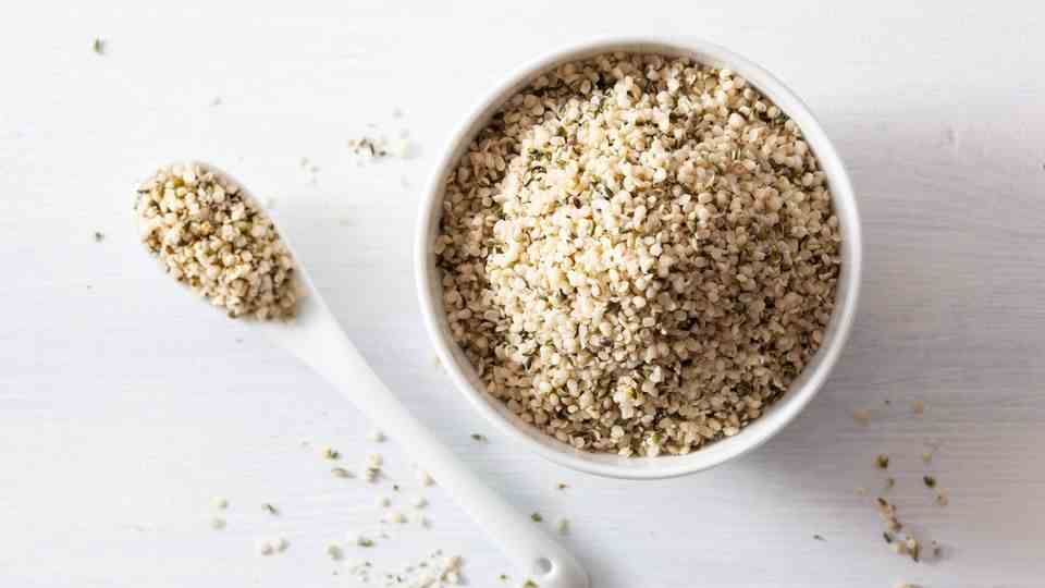 Hemp seeds contain protein, essential amino acids, lots of omega-3 fatty acids, vitamins and minerals