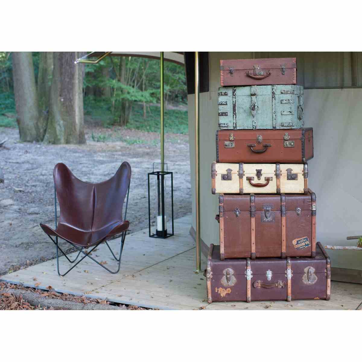 The Vintage Aa Adventurer Spirit Leather Armchair 
