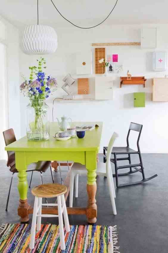 Trendy Colors To Integrate Vintage Pieces Into The Decor