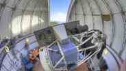 Various devices are in an astronomical research station © Rotat C95 Station - Foundation for Astronomy 