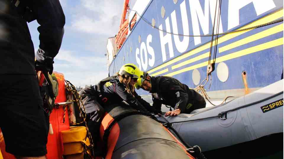 SOS Humanity 1 is once again getting ready for sea rescue in the Mediterranean