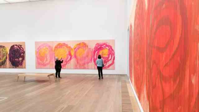 Celebrity tips for Munich and Bavaria: Many colors, abstract forms: works by Cy Twombly.