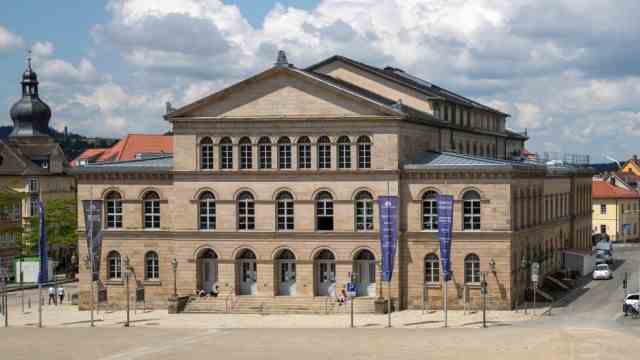 Theater in Coburg: The Landestheater Coburg needs to be renovated.
